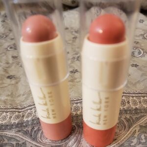 NWT Nicole Miller New York  Lip&Cheek Color Duo, Mauve/Coral Shades